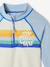 UV protective swimwear set sky blue 