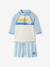 UV protective swimwear set sky blue 