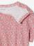 Girl's jersey playsuit ecru+multicoloured 
