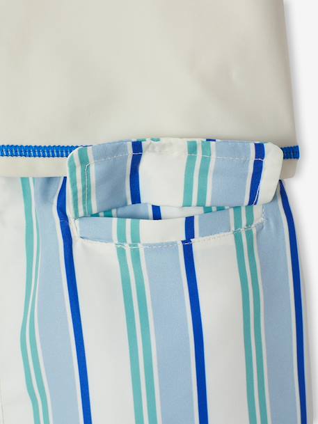 UV protective swimwear set sky blue 