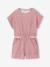 Girl's jersey playsuit ecru+multicoloured 