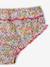Girls' organic cotton swim briefs multicoloured 