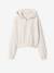 Girl's hooded sweatshirt for sport vanilla 