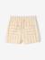 Baby boys' organic cotton shorts ecru 