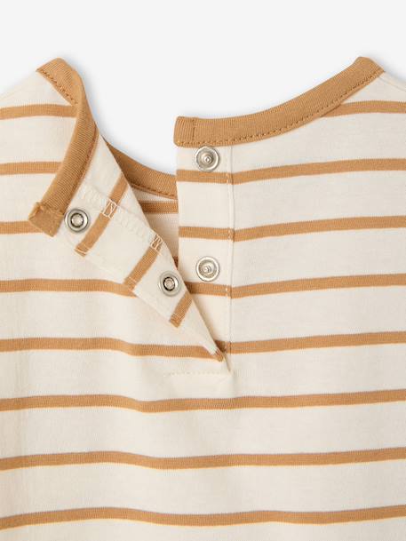 Baby short-sleeved t-shirt caramel 