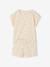 Pack of 3 leopard print pyjamas for girls ecru 