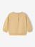 Long-sleeved baby boy's sweatshirt cappuccino 