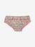 Girls' organic cotton swim briefs multicoloured 