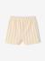 Baby boys' organic cotton shorts ecru 