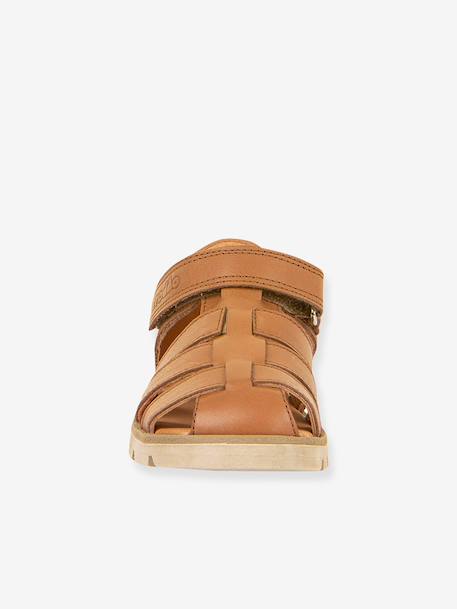 KEKO children's FRODDO sandals beige+caramel+denim blue 
