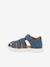 KEKO children's FRODDO sandals beige+caramel+denim blue 