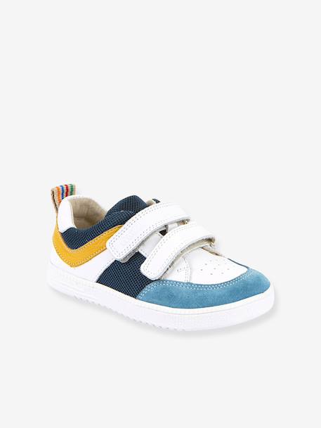 ZERU LOOP barefoot shoes for children FRODDO blue+rosy 