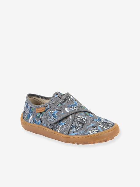 FRODDO printed barefoot slippers for children electric blue+fuchsia+grey+printed pink 