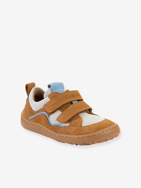 FRODDO BAZE barefoot shoes for children caramel+denim blue 