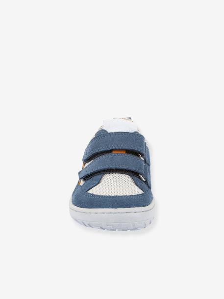 FRODDO BAZE barefoot shoes for children caramel+denim blue 