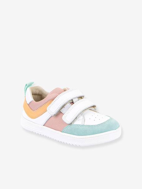ZERU LOOP barefoot shoes for children FRODDO blue+rosy 