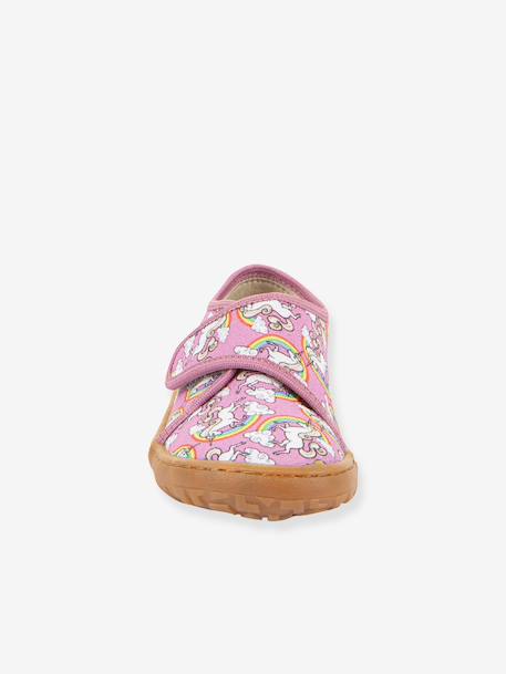 FRODDO printed barefoot slippers for children electric blue+fuchsia+grey+printed pink 