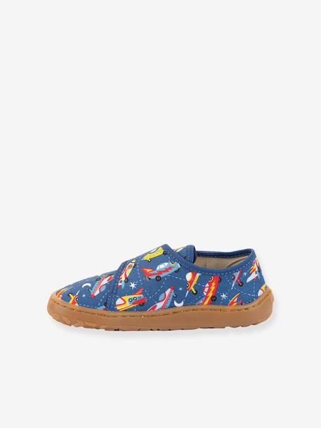 FRODDO printed barefoot slippers for children electric blue+fuchsia+grey+printed pink 