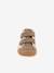 FRODDO baby's first steps barefoot printed shoes beige+light pink 