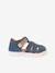 KEKO children's FRODDO sandals beige+caramel+denim blue 