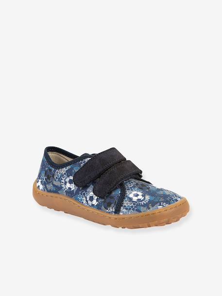 FRODDO barefoot canvas shoes for boys blue 