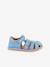 Barefoot FLEXY F child's sandals Froddo coral+rosy+sky blue+yellow 
