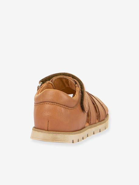 KEKO children's FRODDO sandals beige+caramel+denim blue 
