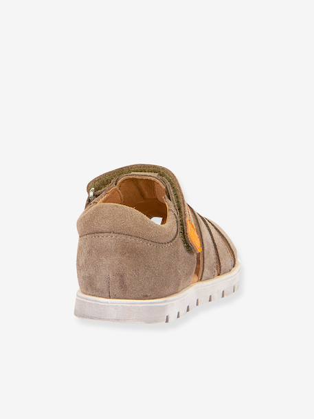 KEKO children's FRODDO sandals beige+caramel+denim blue 
