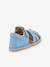 Barefoot FLEXY F child's sandals Froddo coral+rosy+sky blue+yellow 