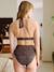 Maternity swimsuit top chocolate 