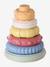 Sensory stacking pyramid multicoloured 