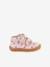FRODDO baby's first steps barefoot printed shoes beige+light pink 