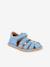 Barefoot FLEXY F child's sandals Froddo coral+rosy+sky blue+yellow 