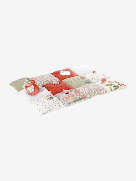 Activity Mat, Life beige+ecru+orange+red 