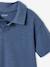 Plain polo shirt for boys blue 