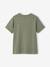 Boy's short-sleeved t-shirt lichen+marl white 