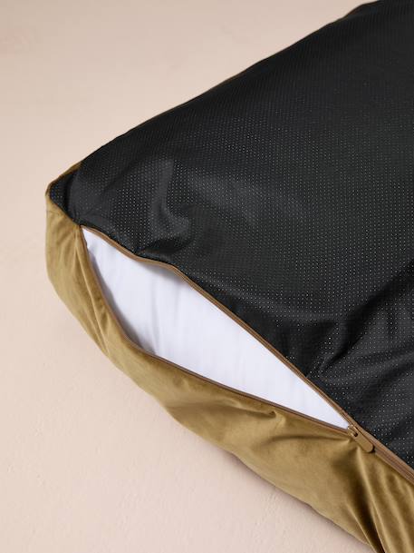 Velvet mattress sleeve rectangle khaki 