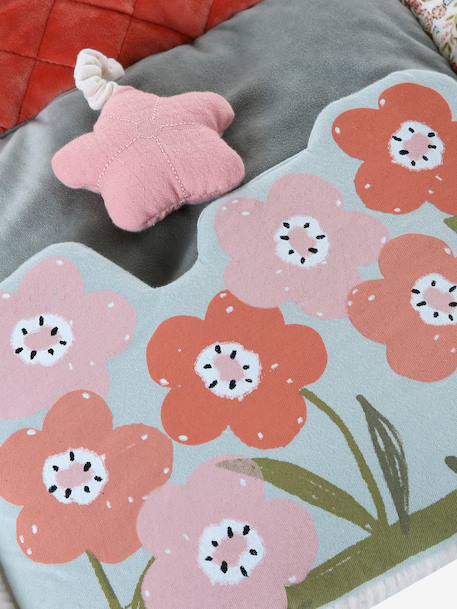 Activity Mat, Life beige+ecru+orange+red 