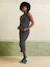 Nursing clothes long tank top dress black 