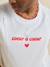 Nursing clothes short-sleeved T-shirt white 