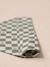 Cotton dog bandana chequered beige+printed brown+printed white 