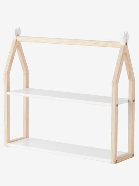 Hut Shelf Unit Wood/White 