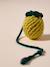 Pack of 2 dog rope toys with fruit design yellow 