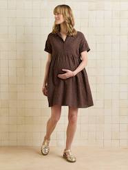 Maternity-Maternity shirt dress