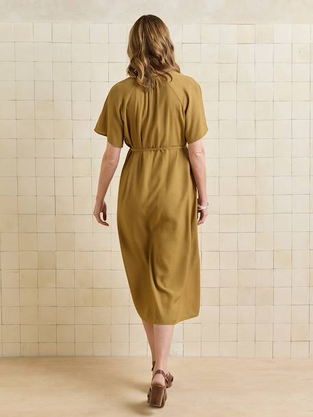 Nursing clothes dress bronze 