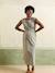 Sleeveless maternity dress khaki 