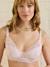 Pack of 2 lace nursing bras pale pink 