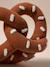 Fabric dog toy pretzel hazel 