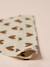 Cotton dog bandana chequered beige+printed brown+printed white 