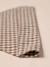 Cotton dog bandana chequered beige+printed brown+printed white 